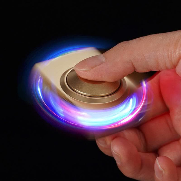 Cool Spinning Royal Ace Poker Fidget Butane Lighter With LED Light - image 5