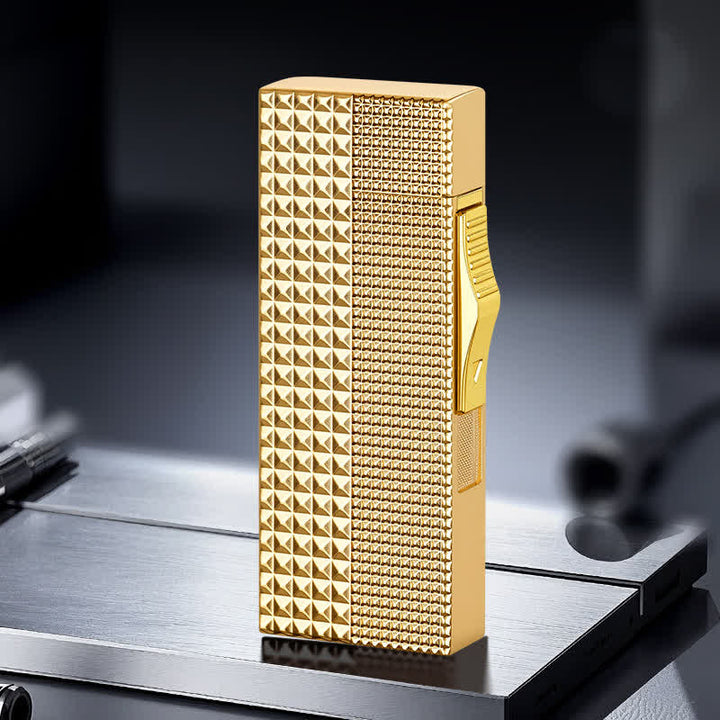 Luxury Diamond Paris Noir Refillable Butane Lighter - Gold - image 4