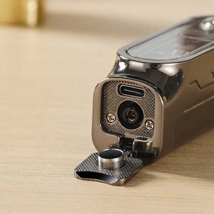 Triple Jet Torch Cigar Lighter With Digital Power Display & Cigar Punch - image 11