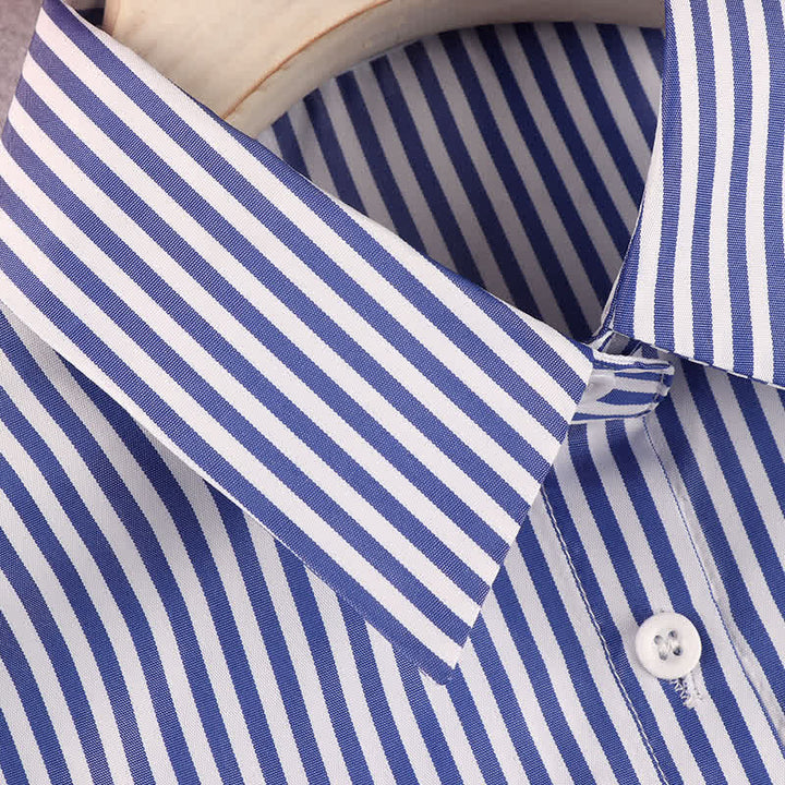 Women's Striped Pointed Detachable Fake Collar - image 2