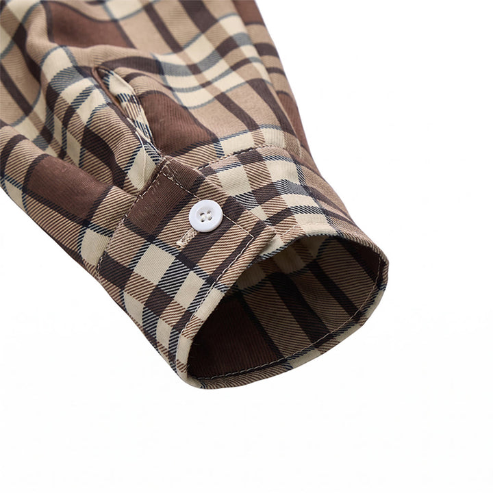 Men's Plaid Fleece-lined Shirt Jacket - image 13