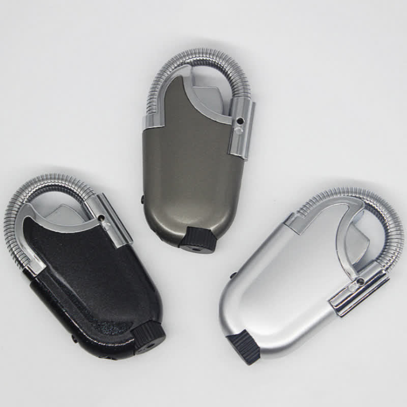 360° Flexible Gooseneck Refillable Butane Lighter With Flashlight - image 1