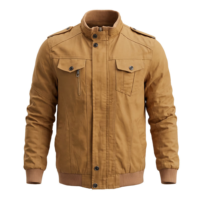 Men's Rugged Multi-Pocket Cargo Jacket - image 4