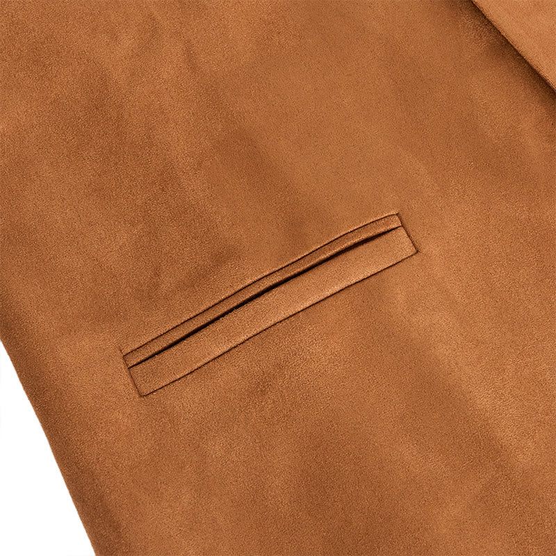 Men's Casual Business Leather Coat - image 6
