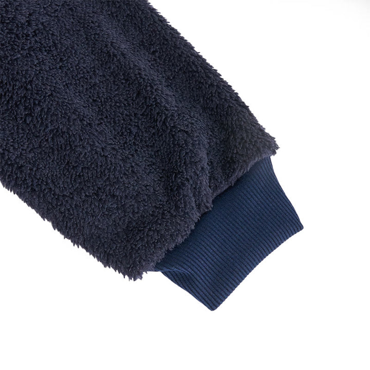 Men's Fleece Zip-up Hoodie Winter Coat - image 18