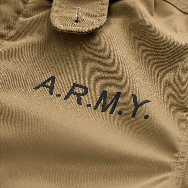 Men's Warm Military Jacket Winter Bomber Coat - image 7