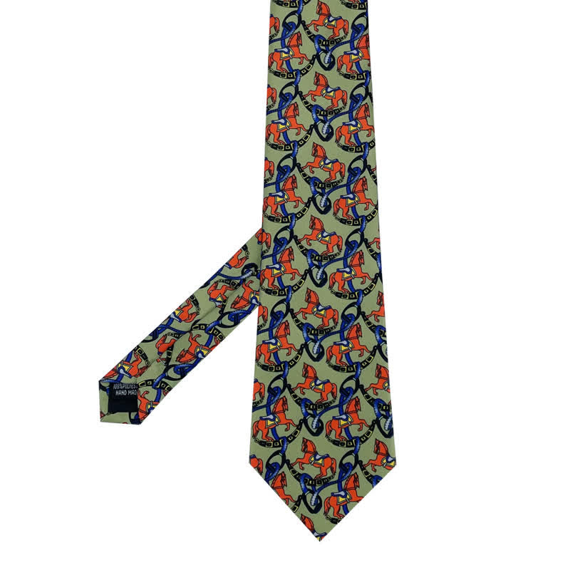 Men's Mystic Geometric Abstract Printing Necktie