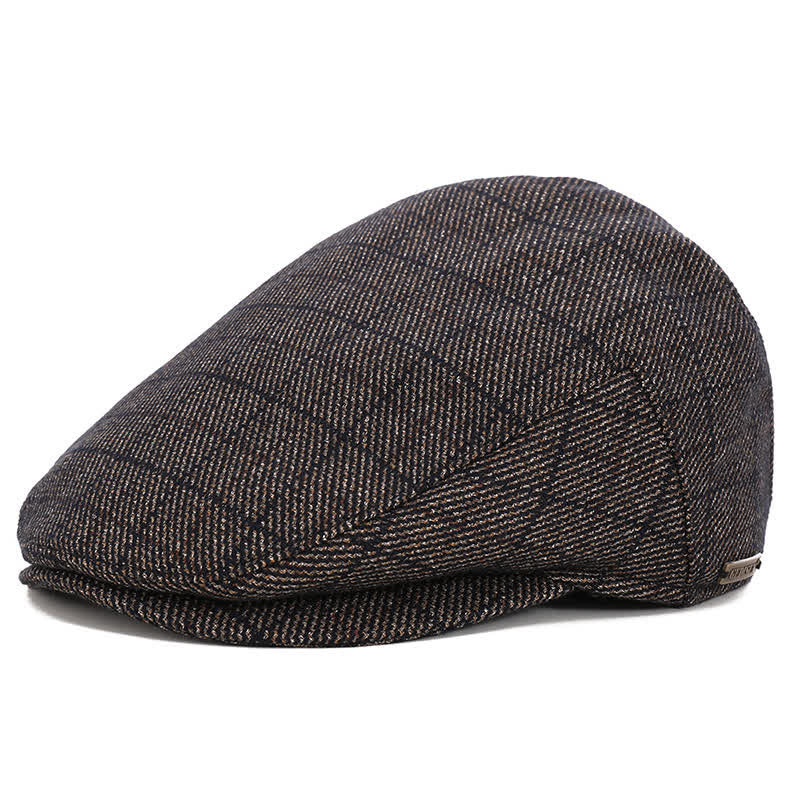 Sport Ivy Flat Cap with Earflap Beret