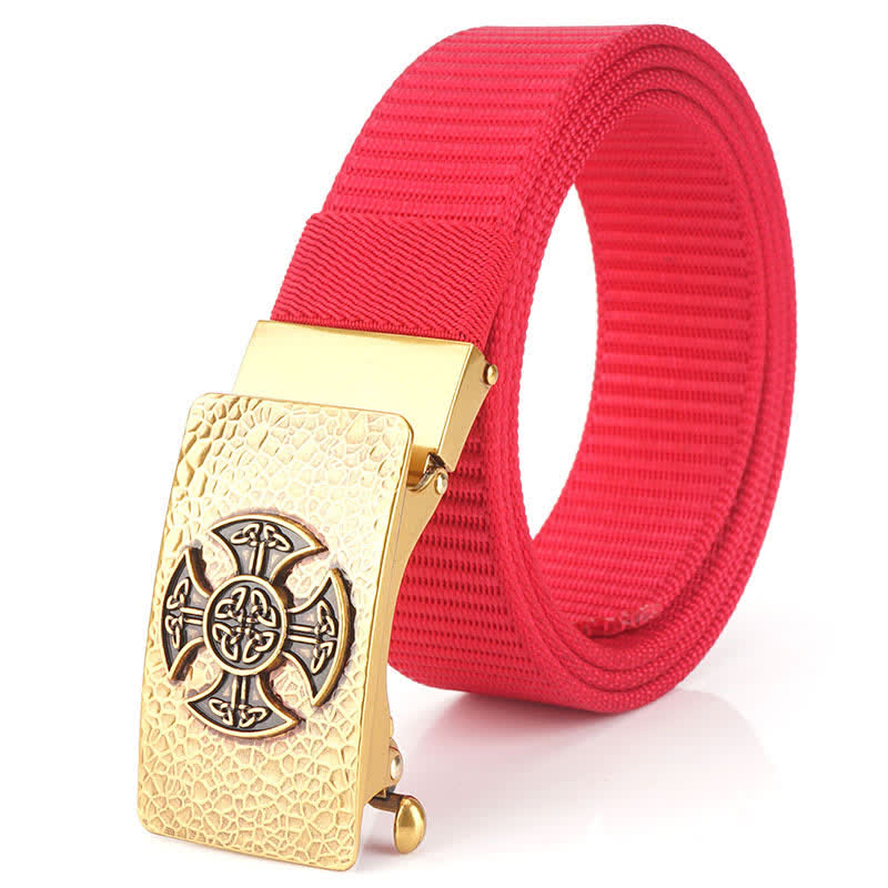 Men's Retro Style Leisure Nylon Belt