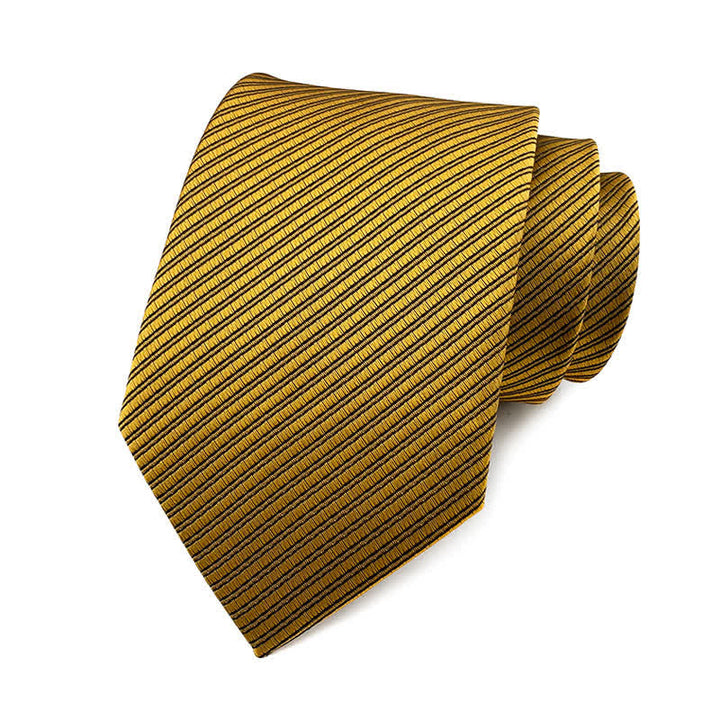 Men's Solid Color Discreet Twill Work Necktie