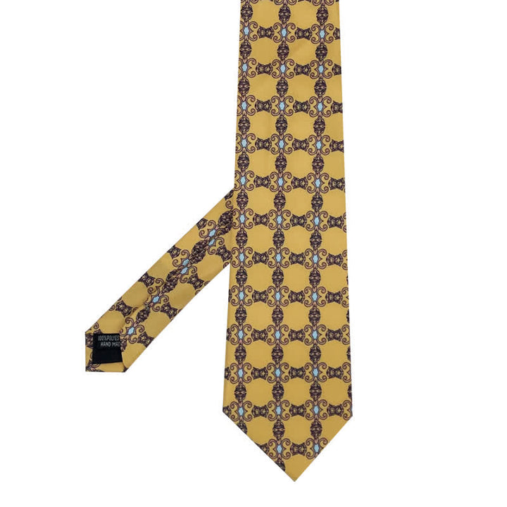 Men's Mystic Geometric Abstract Printing Necktie