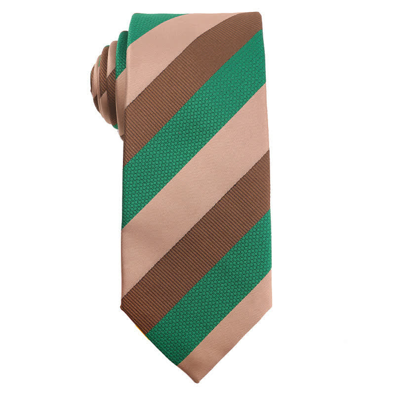 Men's Fresh Green & Yellow Series Necktie