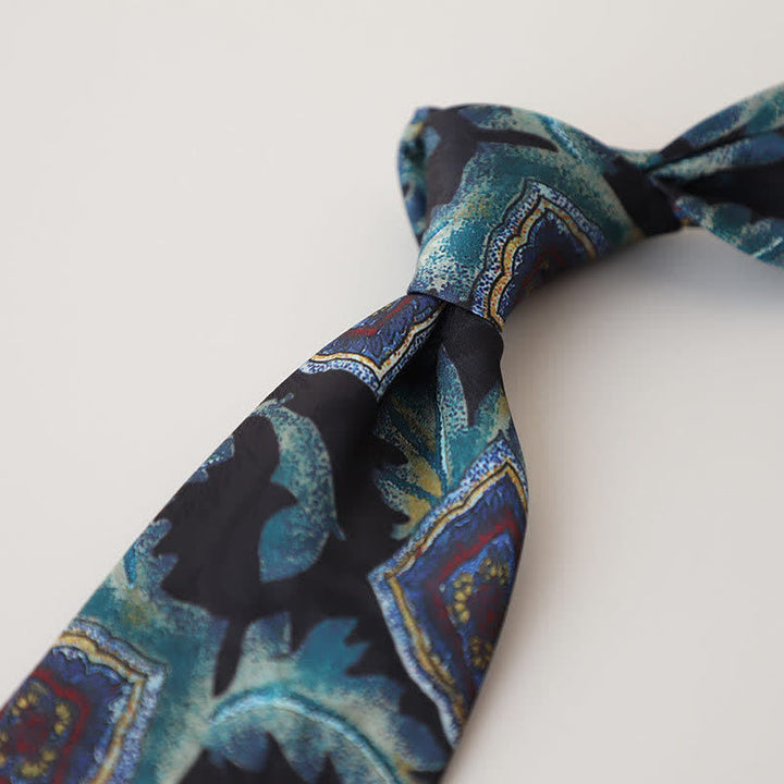 Men's Classical Abstract Painting Necktie - Style #5 - image 7