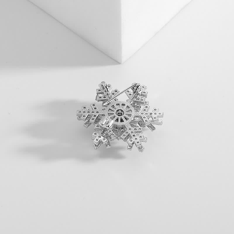 Women's Rotatable Snowflake Brooch