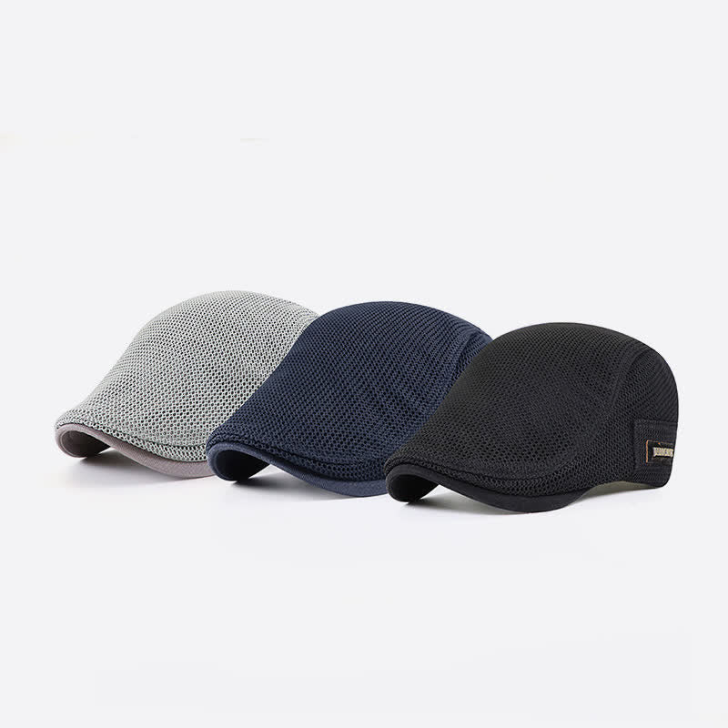 Stylish Sport Breathable Mesh Beret Cap