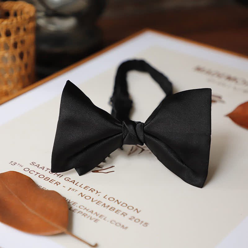 Men's Century Retro Double Layers Bow Tie