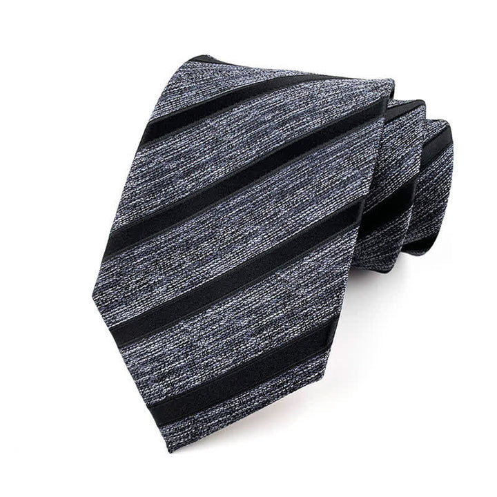 Men's Classic Thin Striped Necktie