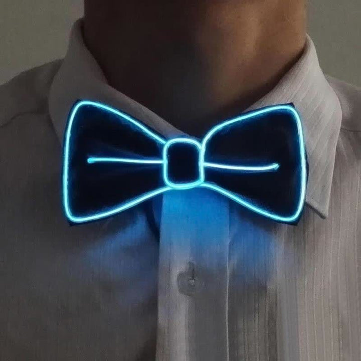 Men's LED Luminous Glowing Bow Tie