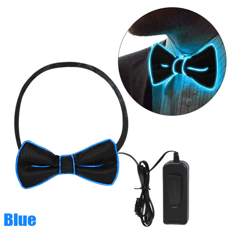 Men's LED Luminous Glowing Bow Tie