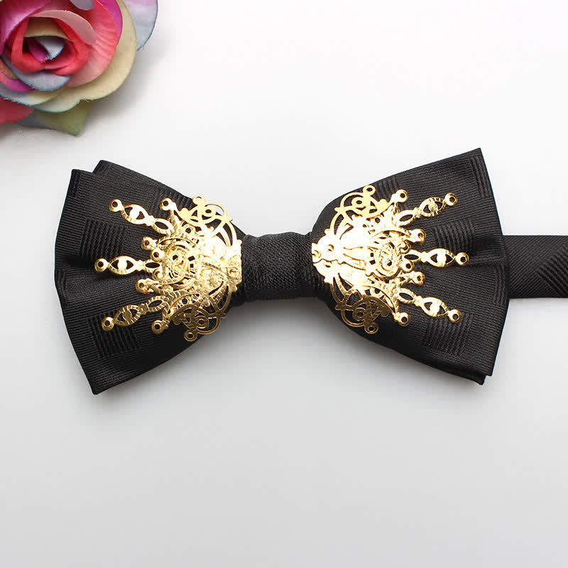 Men's Mosaic Bling Sunburst Bow Tie