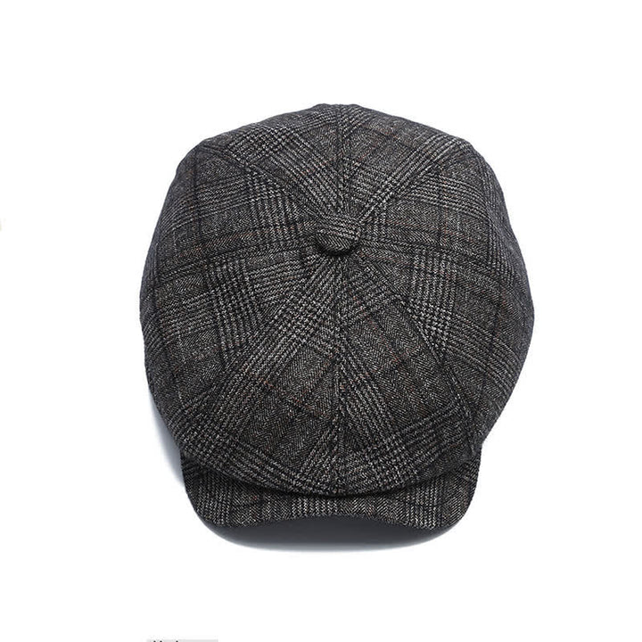  Classic Newsboy Flat Cap with Earflap Beret - image 4