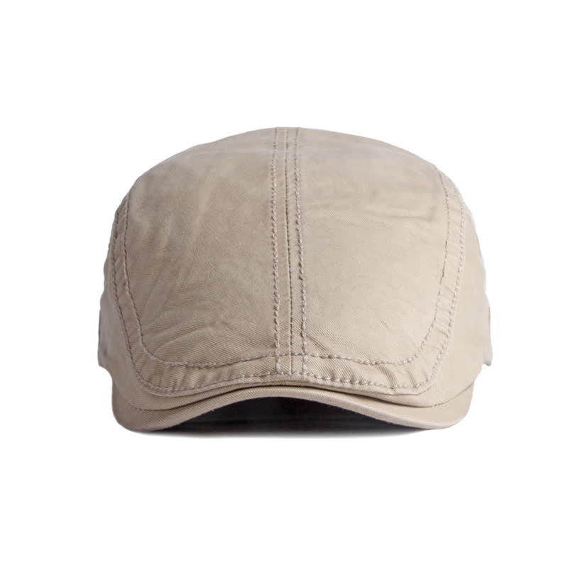 Retro Painter Cotton Beret Flat Cap - image 1