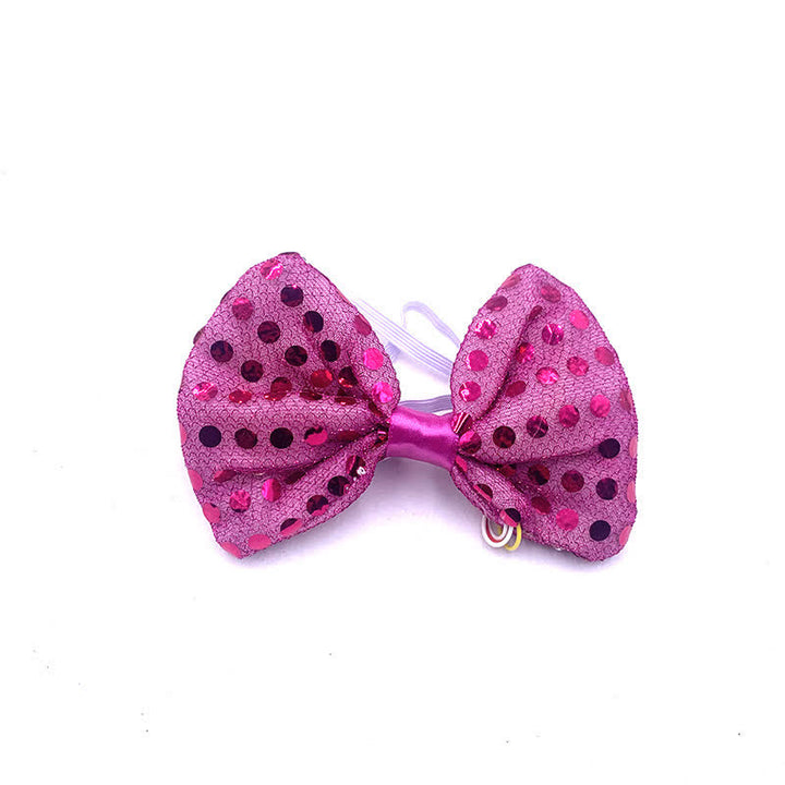 Men's Sweet Sequin LED Bow Tie