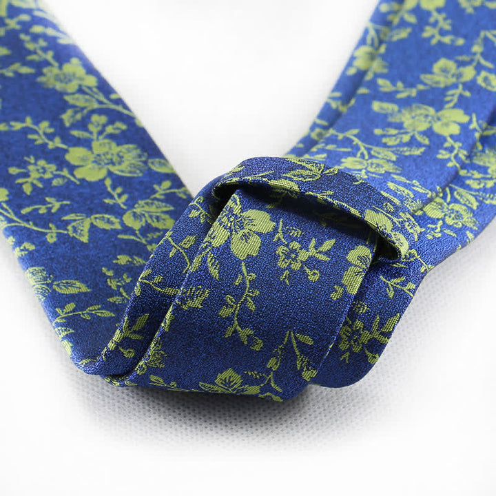 Men's Spring Time Tiny Floral Necktie