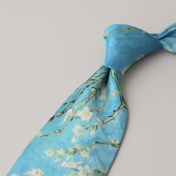 Men's Classical Abstract Painting Necktie - Style #17 - image 19