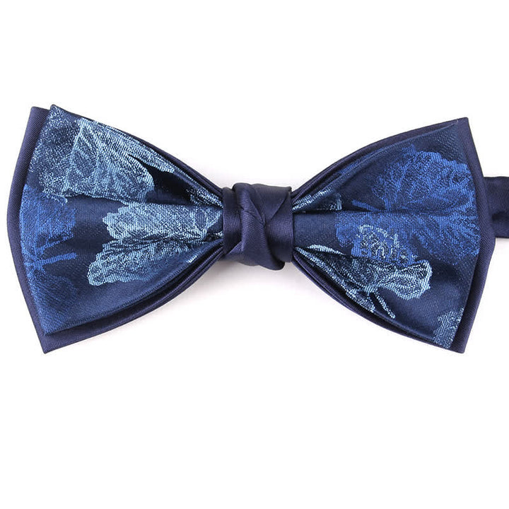 Men's Elegant Floral Botanical Bow Tie