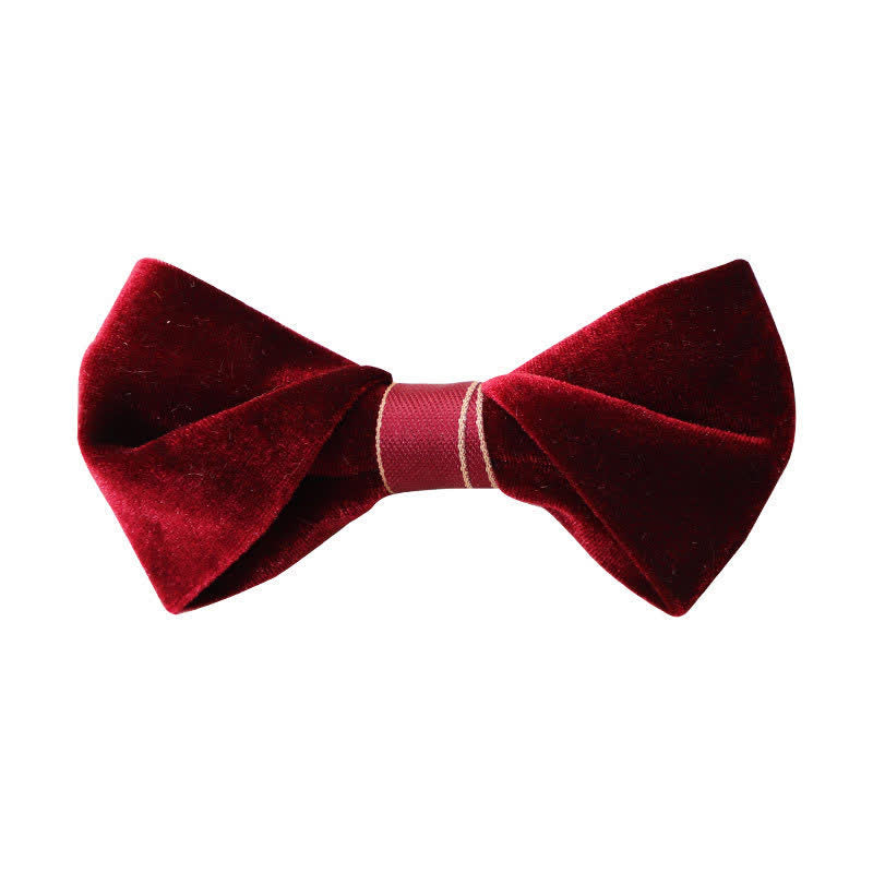 Men's Advanced Velvet Twist Bow Tie