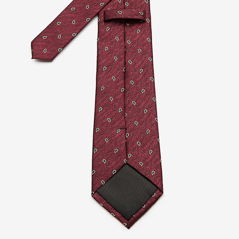 Men's Luxury Micro Paisley Necktie