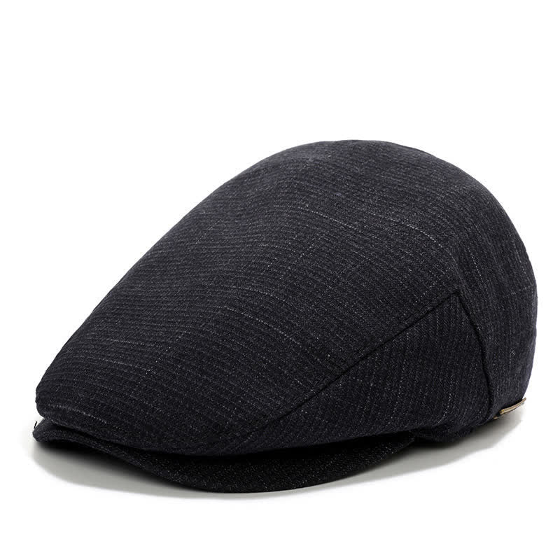 Sport Ivy Flat Cap with Earflap Beret