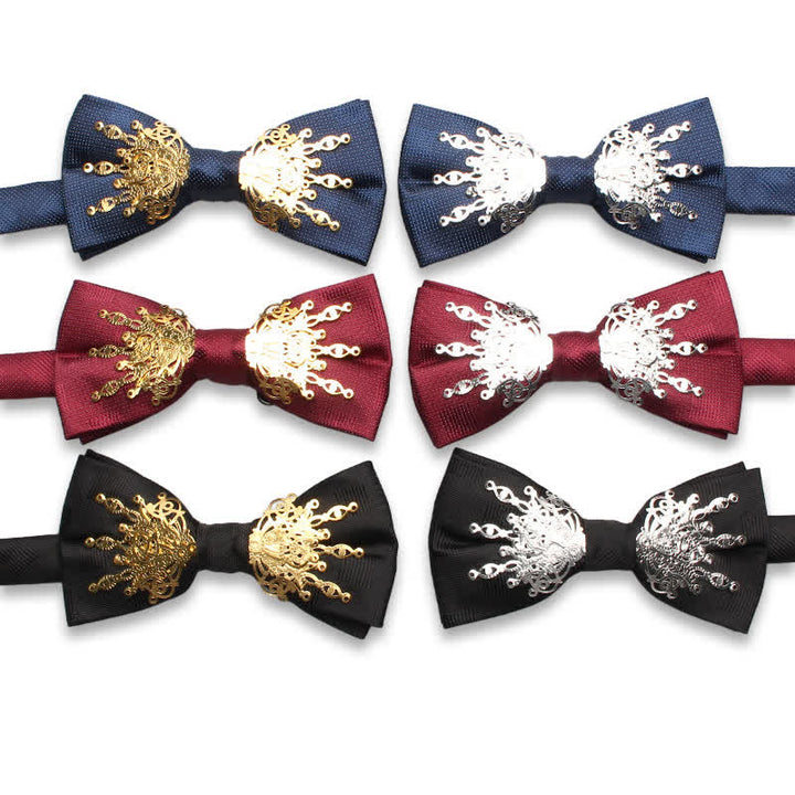 Men's Mosaic Bling Sunburst Bow Tie