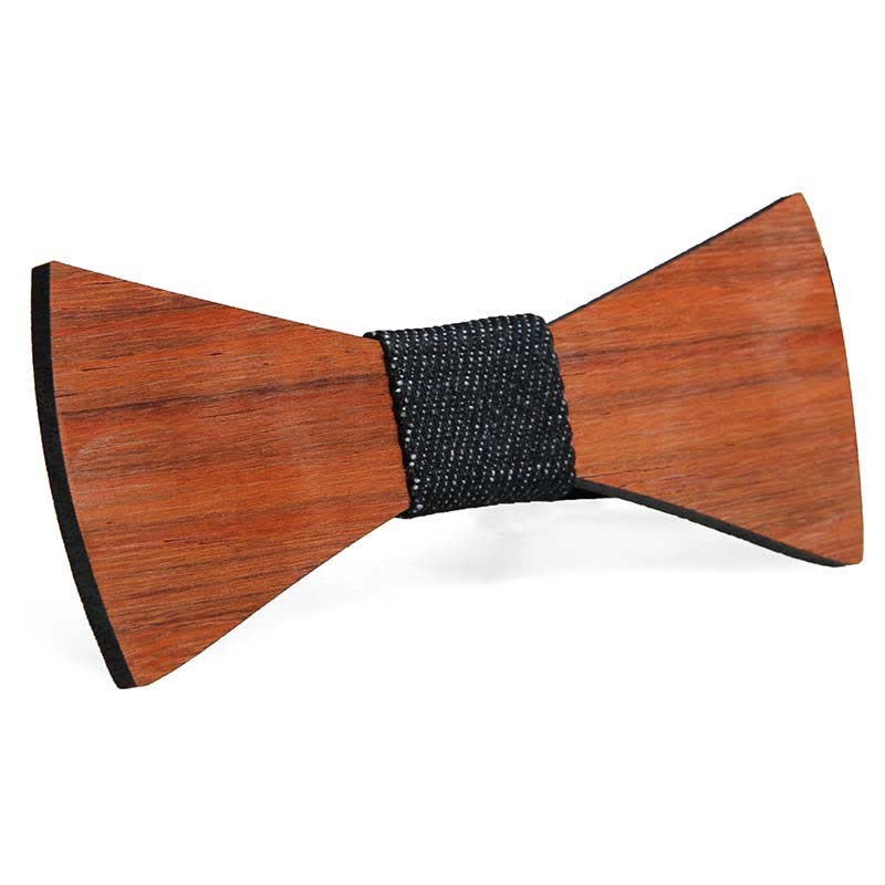 Men's Creative Funny Wooden Bow Tie