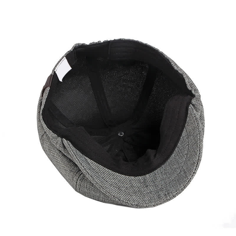 Octagonal Thin Breathable Beret Cap