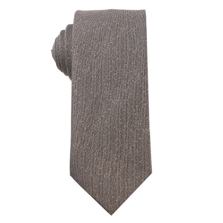 Men's British Khaki Champagne Series Necktie