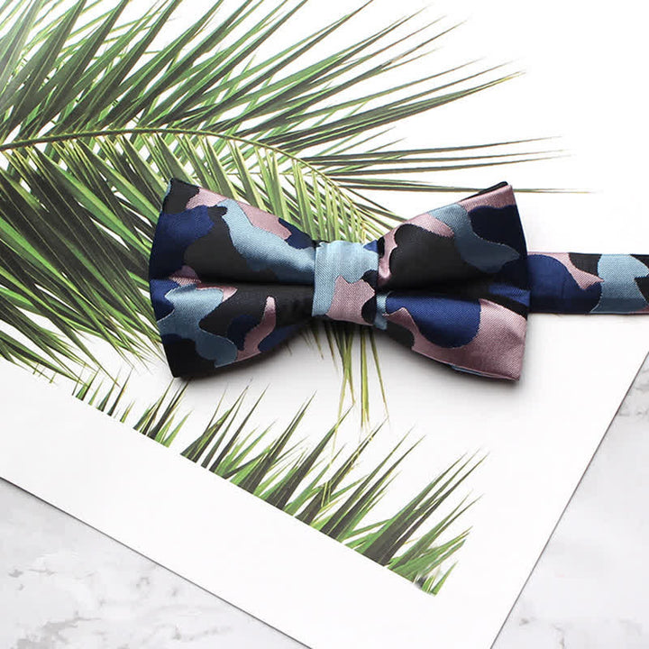 Men's Wild Camouflage Pattern Bow Tie