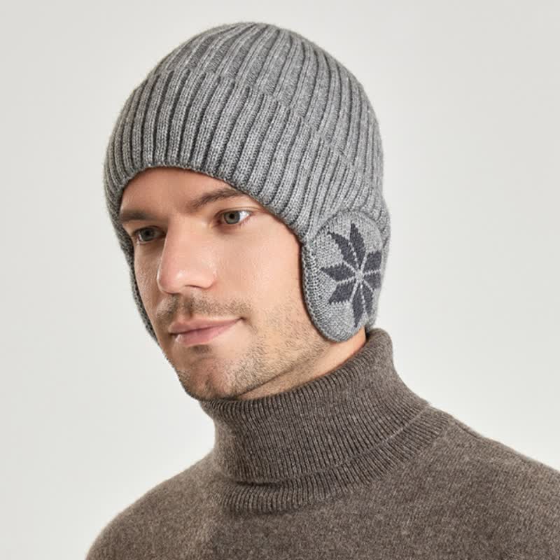 Unisex Winter Warm Thickened Beanie Knitted Hat