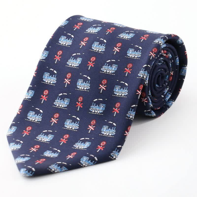 Men's Creative Cartoon Motif Country Necktie