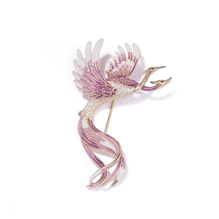 Women's Flying Two Headed Phoenix Brooch