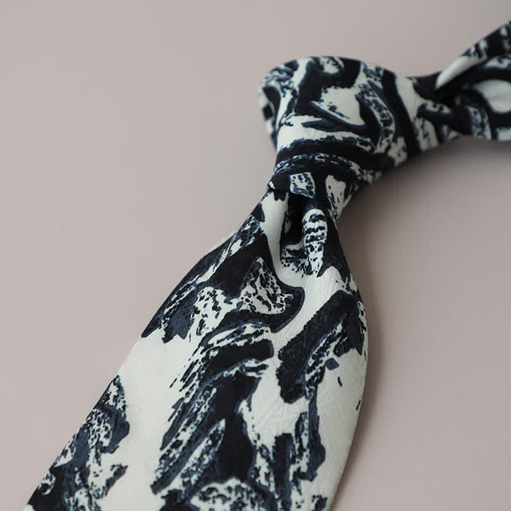 Men's Classical Abstract Painting Necktie - Style #15 - image 17