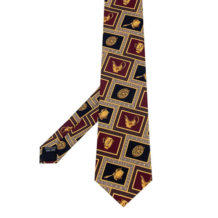 Men's Mystic Geometric Abstract Printing Necktie