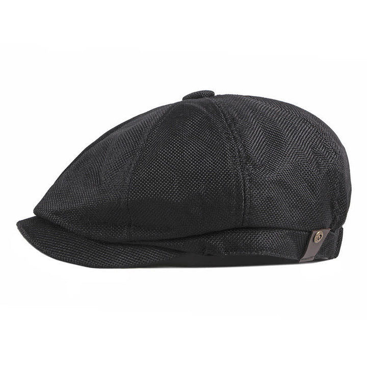 Octagonal Thin Breathable Beret Cap