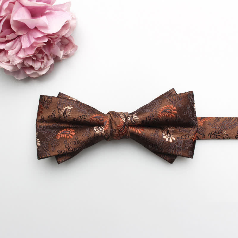 Men's Classical Formal Printed Bow Tie