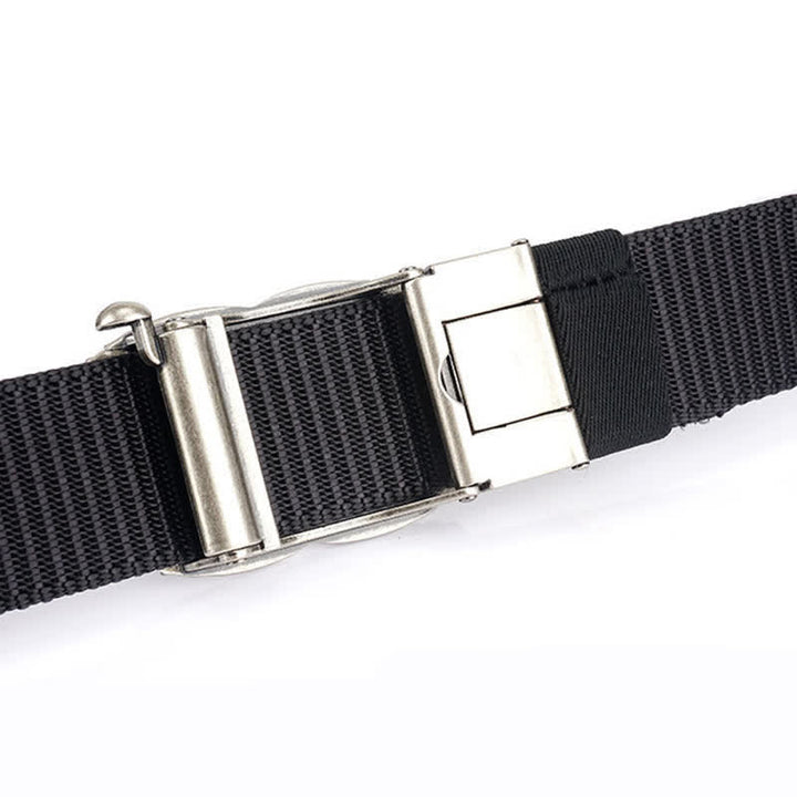 Men's Fierce Wolves In Flame Nylon Belt