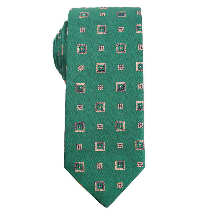 Men's Fresh Green & Yellow Series Necktie