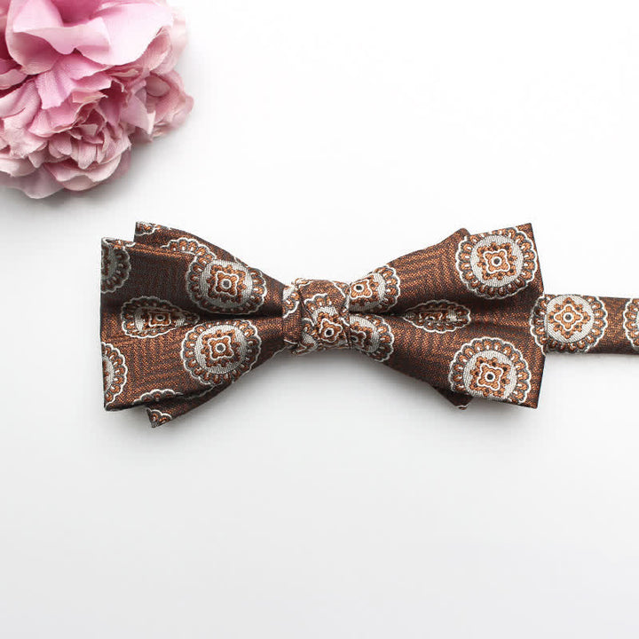 Men's Classical Formal Printed Bow Tie