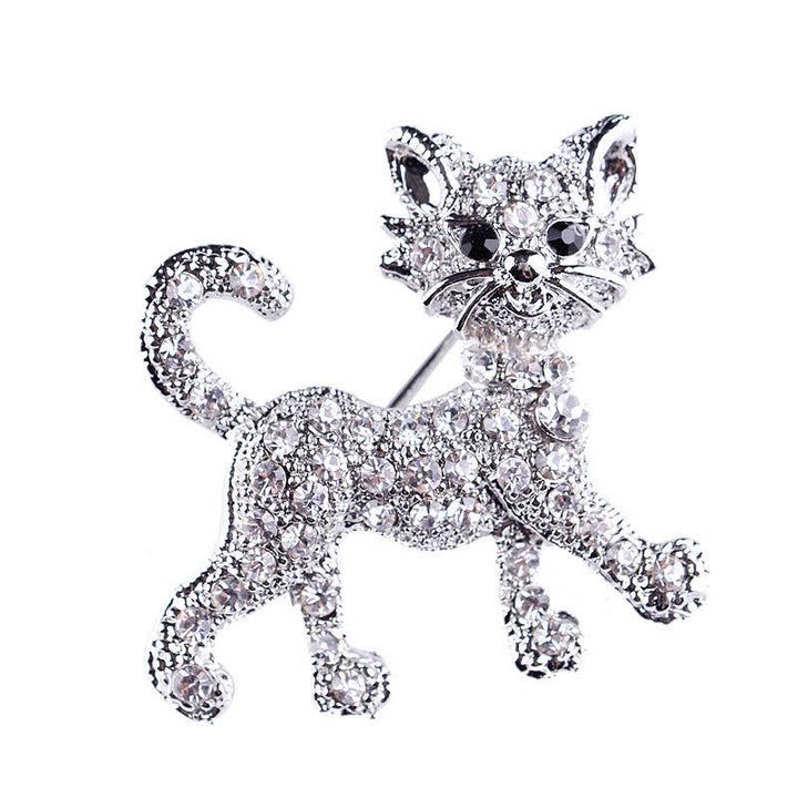 Women's Cute Kitty Cat Brooch