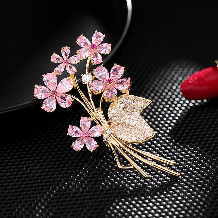 Women's Temperament Bouquet Brooch